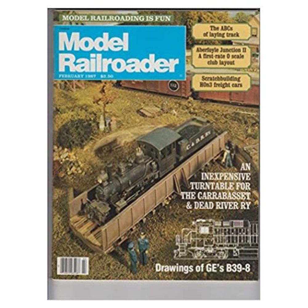 Model Railroader  (February 1987) - Vol 54 No. 2 (Collectible Single Back Issue